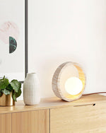 Q Circle Table Lamp 9.8"