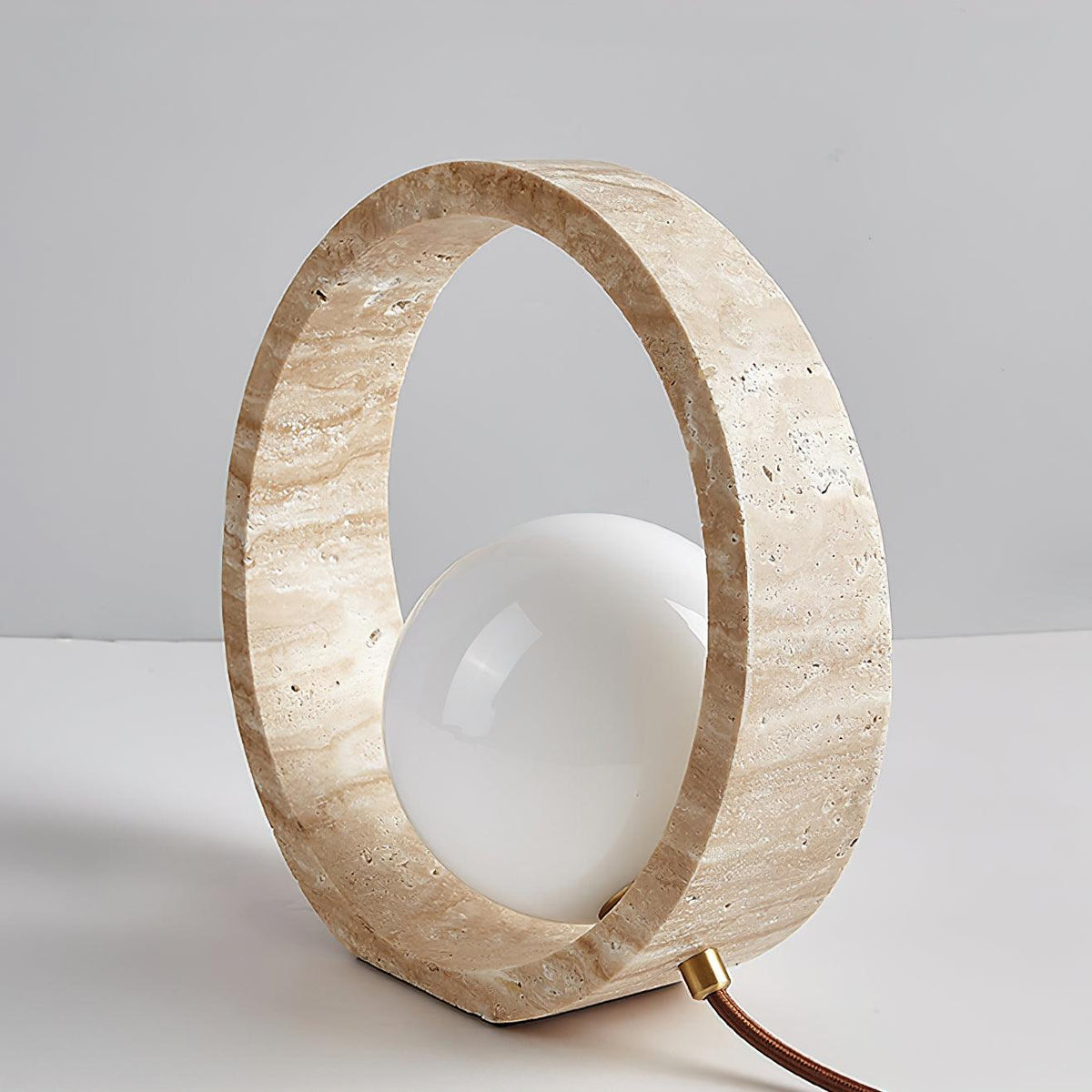 Q Circle Table Lamp 9.8"