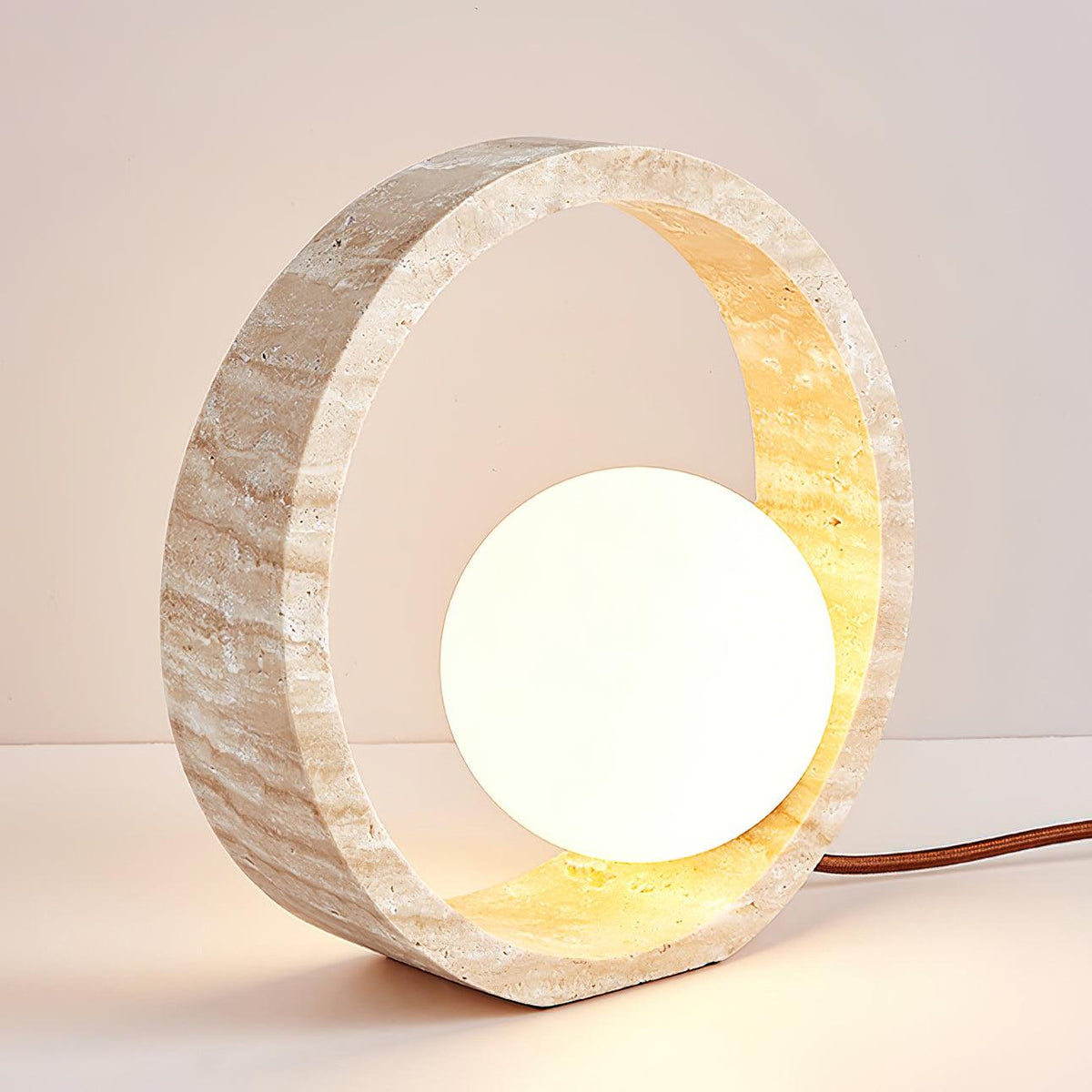 Q Circle Table Lamp 9.8"