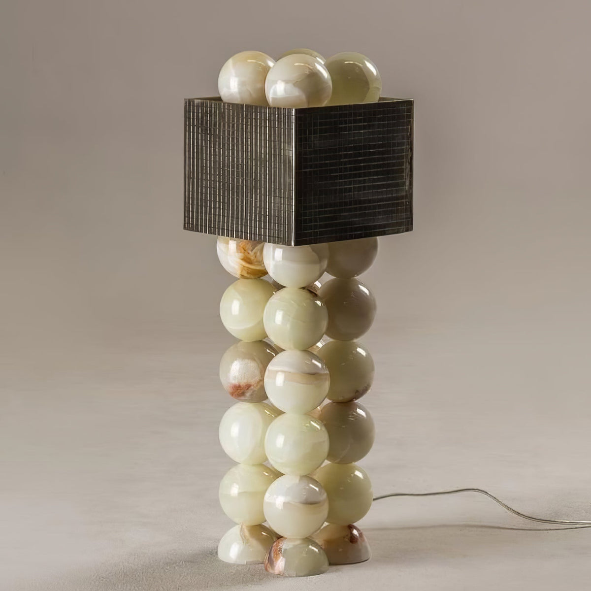 Quava Jade Table Lamp