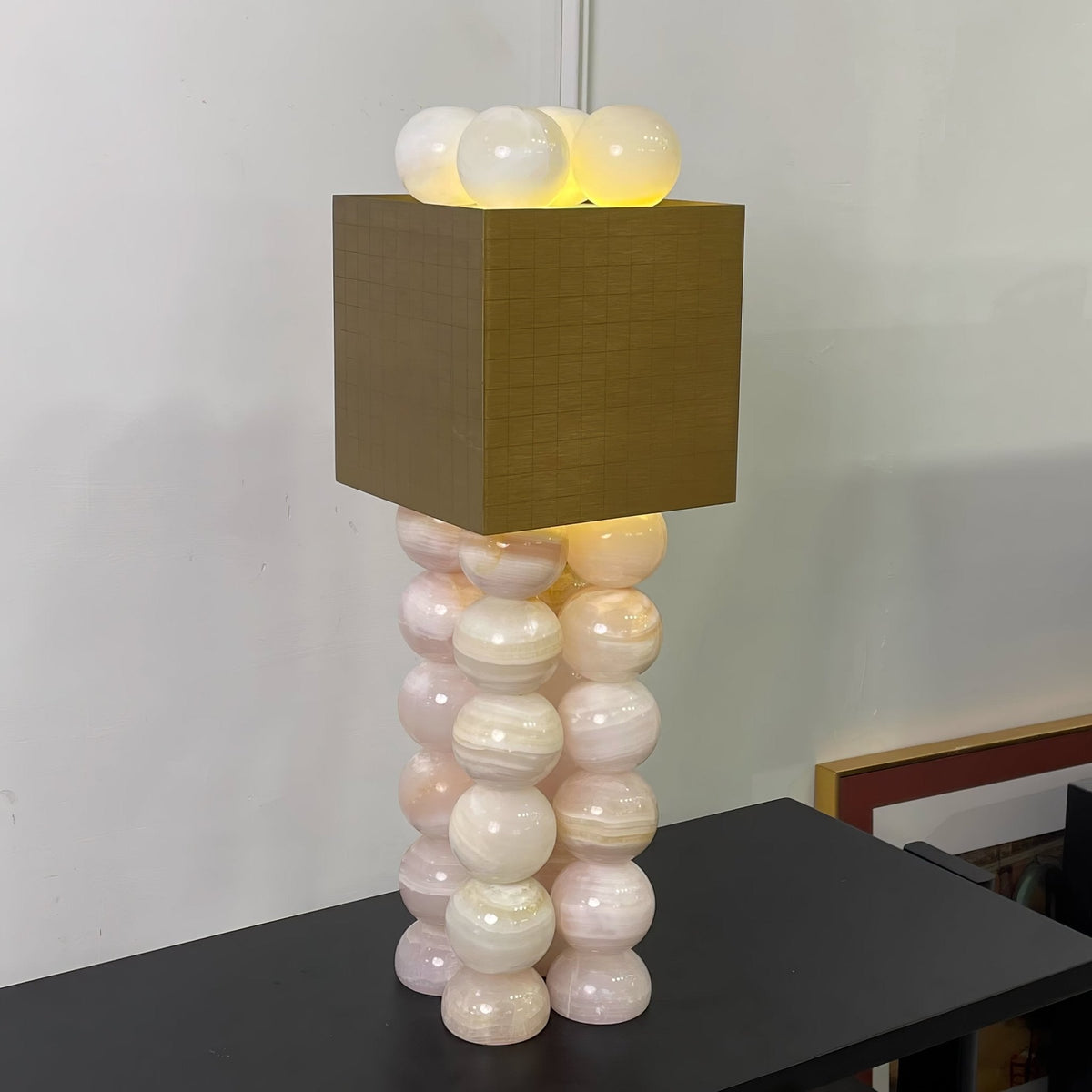 Quava Jade Table Lamp