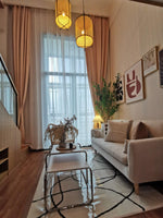 Rattan Cane Pendant Light 15.7"