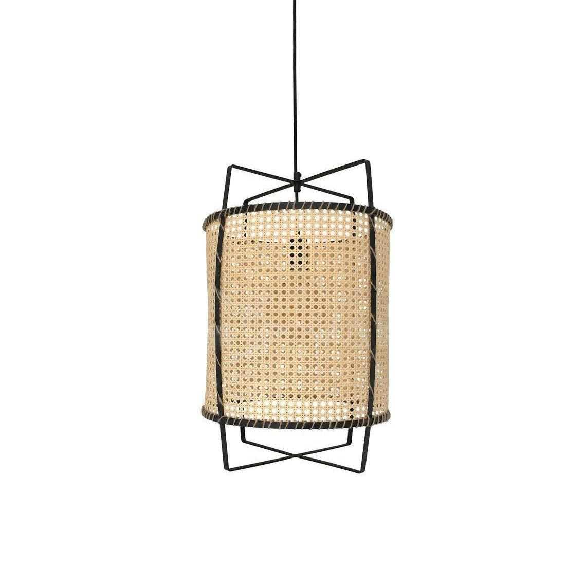 Rattan Cane Pendant Light 15.7"