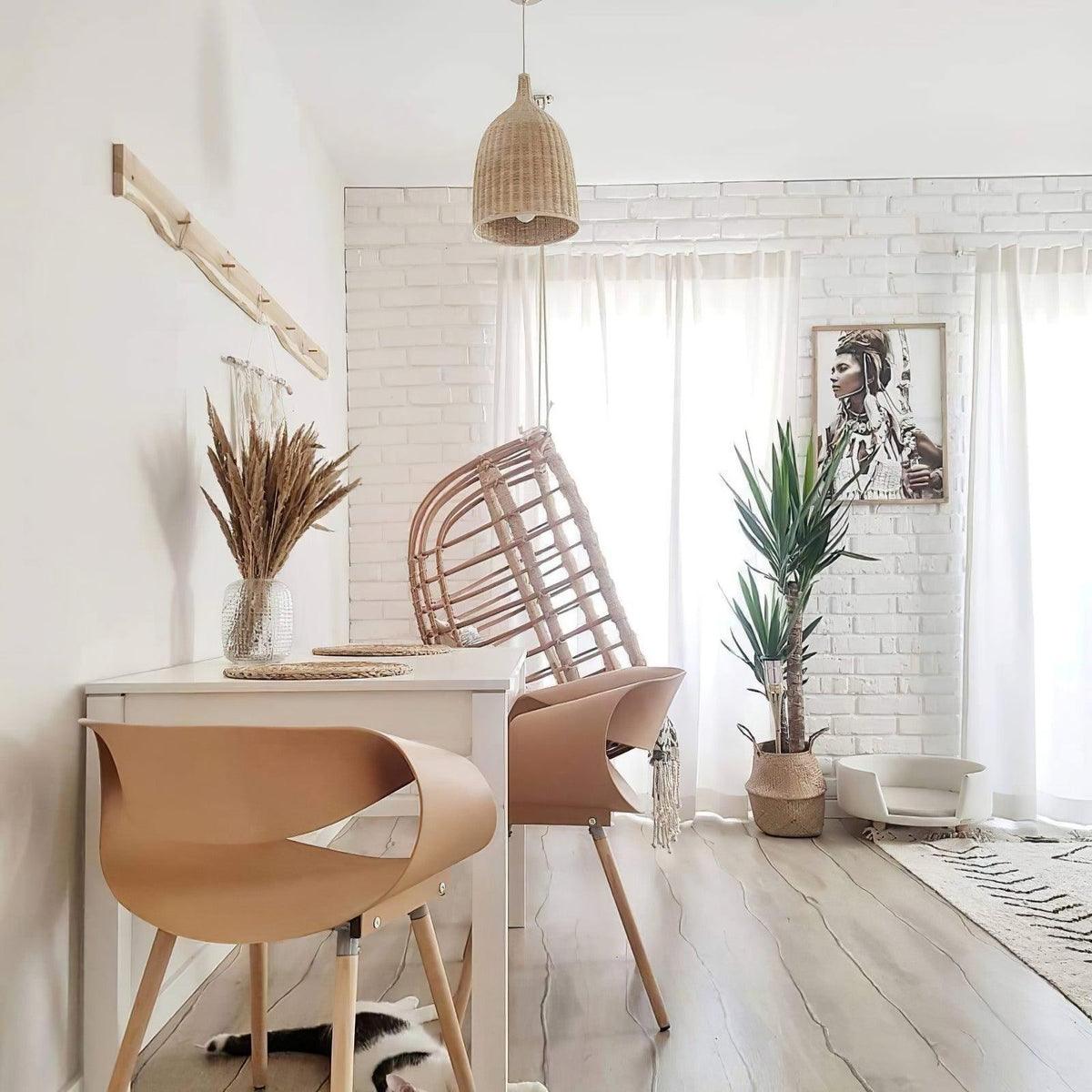 Rattan Pandent Light