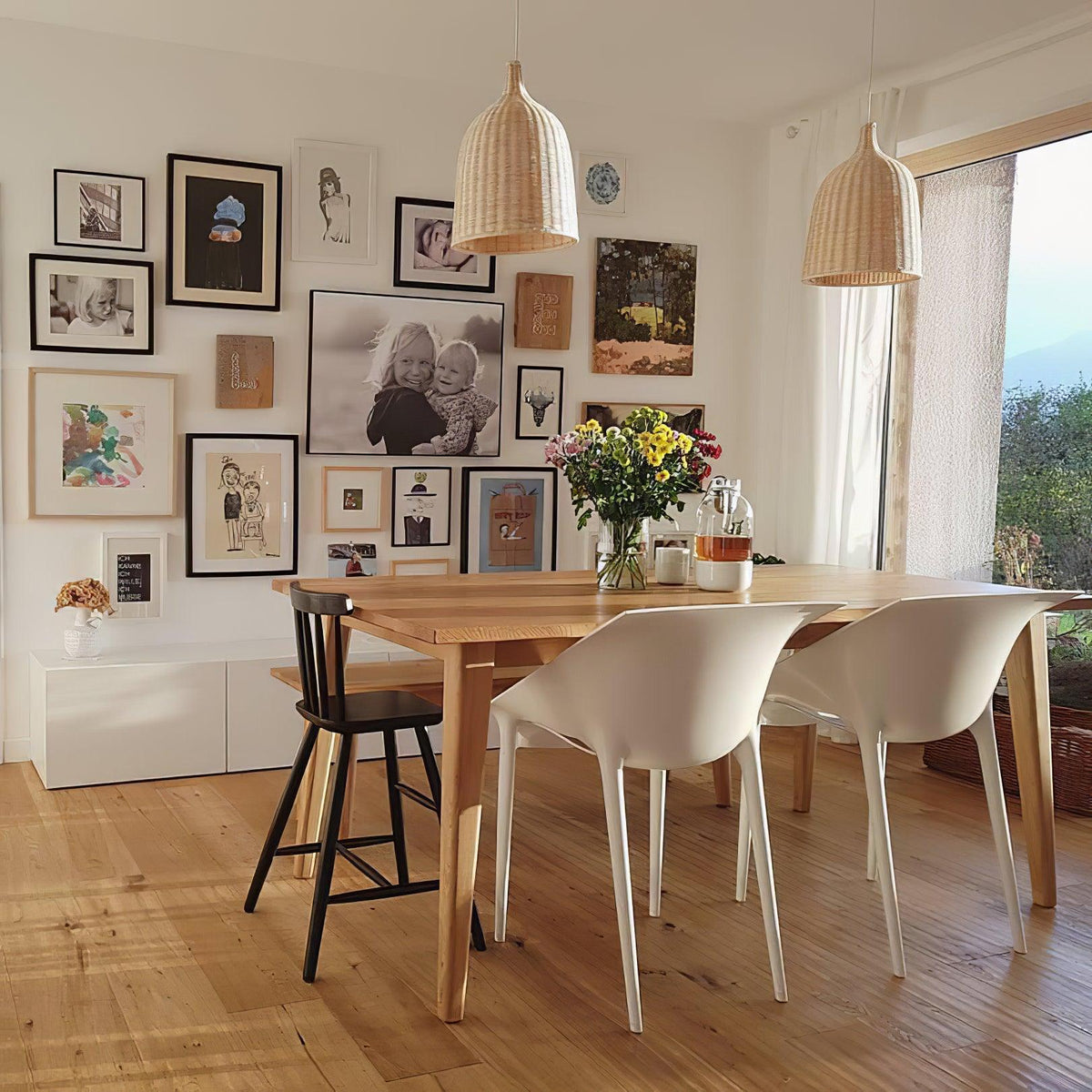 Rattan Pandent Light