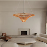 Rattan Water Lily Pendant Lamp