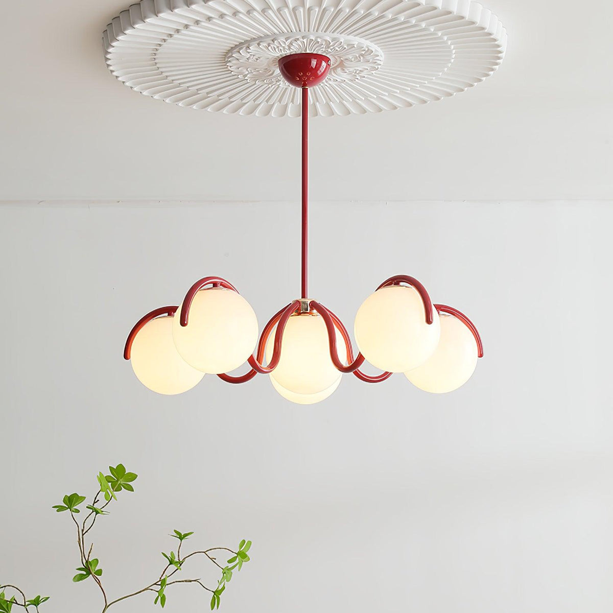 Reedway Curve Chandelier 27.2"