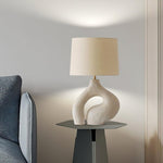 Resin Art Table Lamp 15.7"