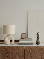 Resin Art Table Lamp 15.7"