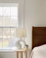 Resin Art Table Lamp 15.7"