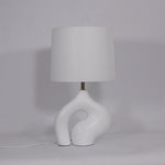 Resin Art Table Lamp 15.7"