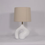 Resin Art Table Lamp 15.7"