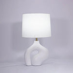 Resin Art Table Lamp 15.7"