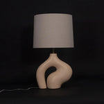 Resin Art Table Lamp 15.7"
