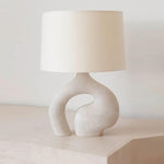 Resin Art Table Lamp 15.7"