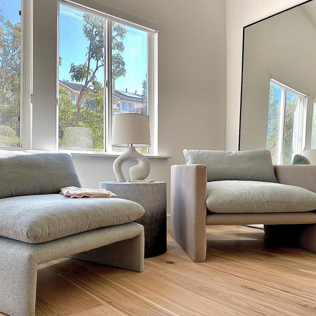 Resin Art Table Lamp 15.7"