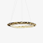Resin Circlet Brass Pendant Lamp