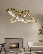 Resin Circlet Brass Pendant Lamp