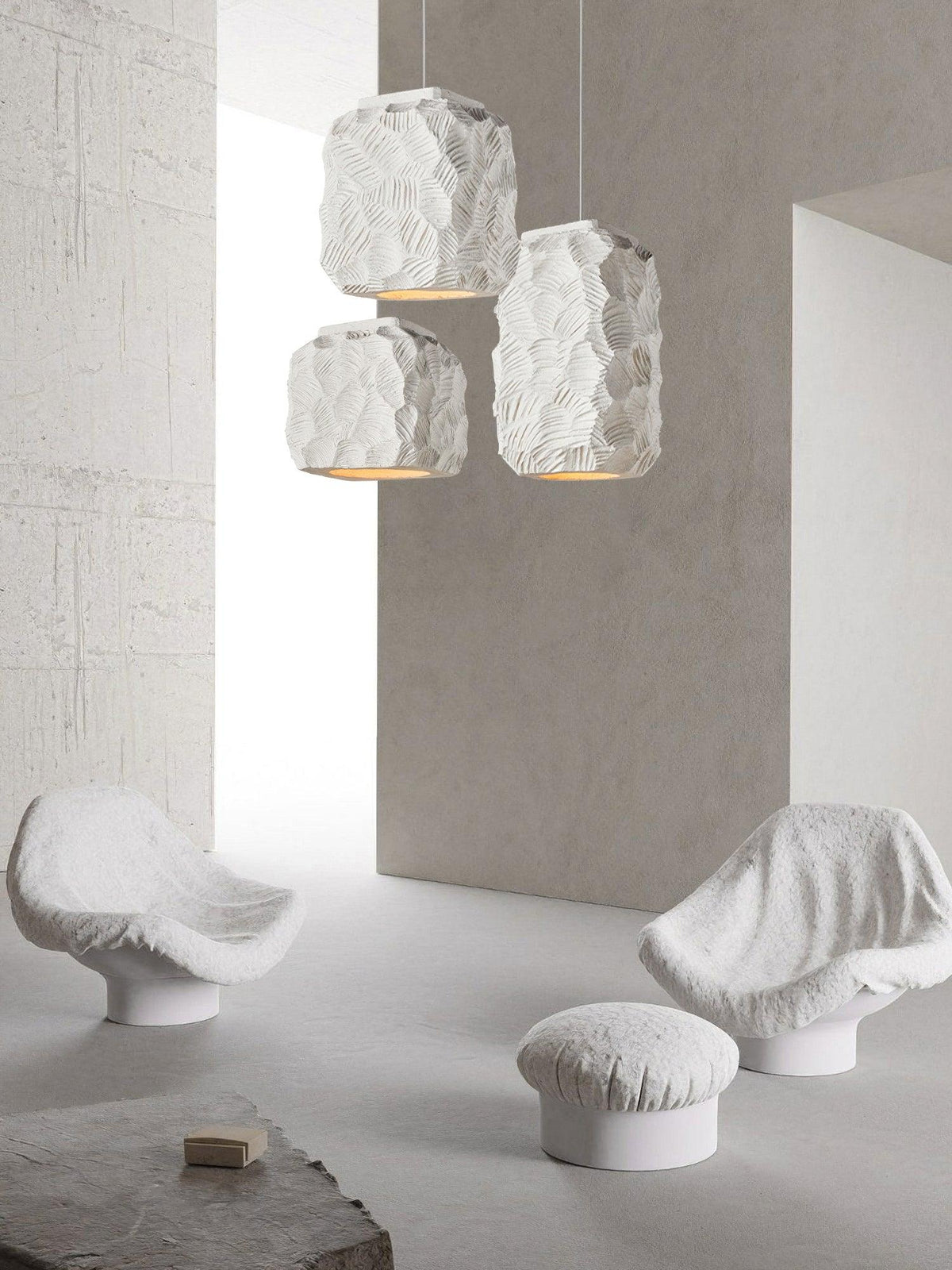 Resin Geometry Pendant Lamp