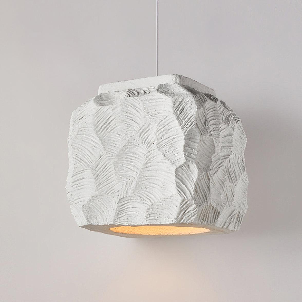 Resin Geometry Pendant Lamp