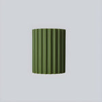 Resin Ribbed Wall Lamp