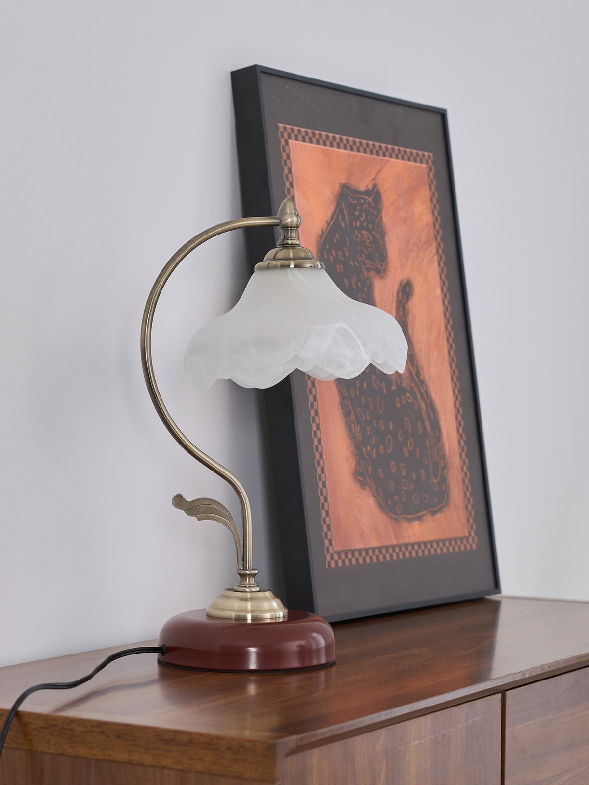 Retro Flower Table Lamp