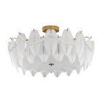 Retro Feather Ceiling Lamp