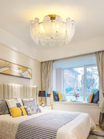 Retro Feather Ceiling Lamp