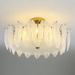 Retro Feather Ceiling Lamp