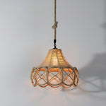 Retro Hemp Rope Exquisite Pendant Light