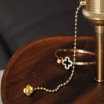 Retro Solid Wood Tray Table Lamp