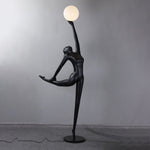 Rhythmic Gymnast Sculpture Floor Lamp