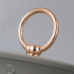 Ribbed Acrylic Built-in Battery Table Lamp