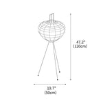 Rice Paper Floor Lamp