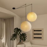 Akari A Round Swag Light