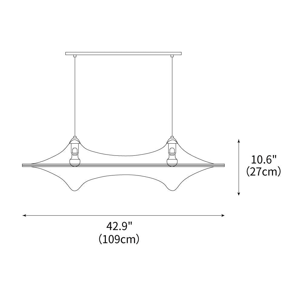 Rilke Pendant Lamp 42.9"