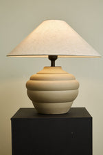 Ripple Clay Table Lamp
