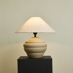 Ripple Clay Table Lamp