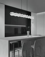 Ripple Glass Bar Chandelier