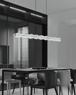 Ripple Glass Bar Chandelier