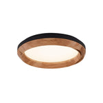 Ripple Wood Ceiling Light