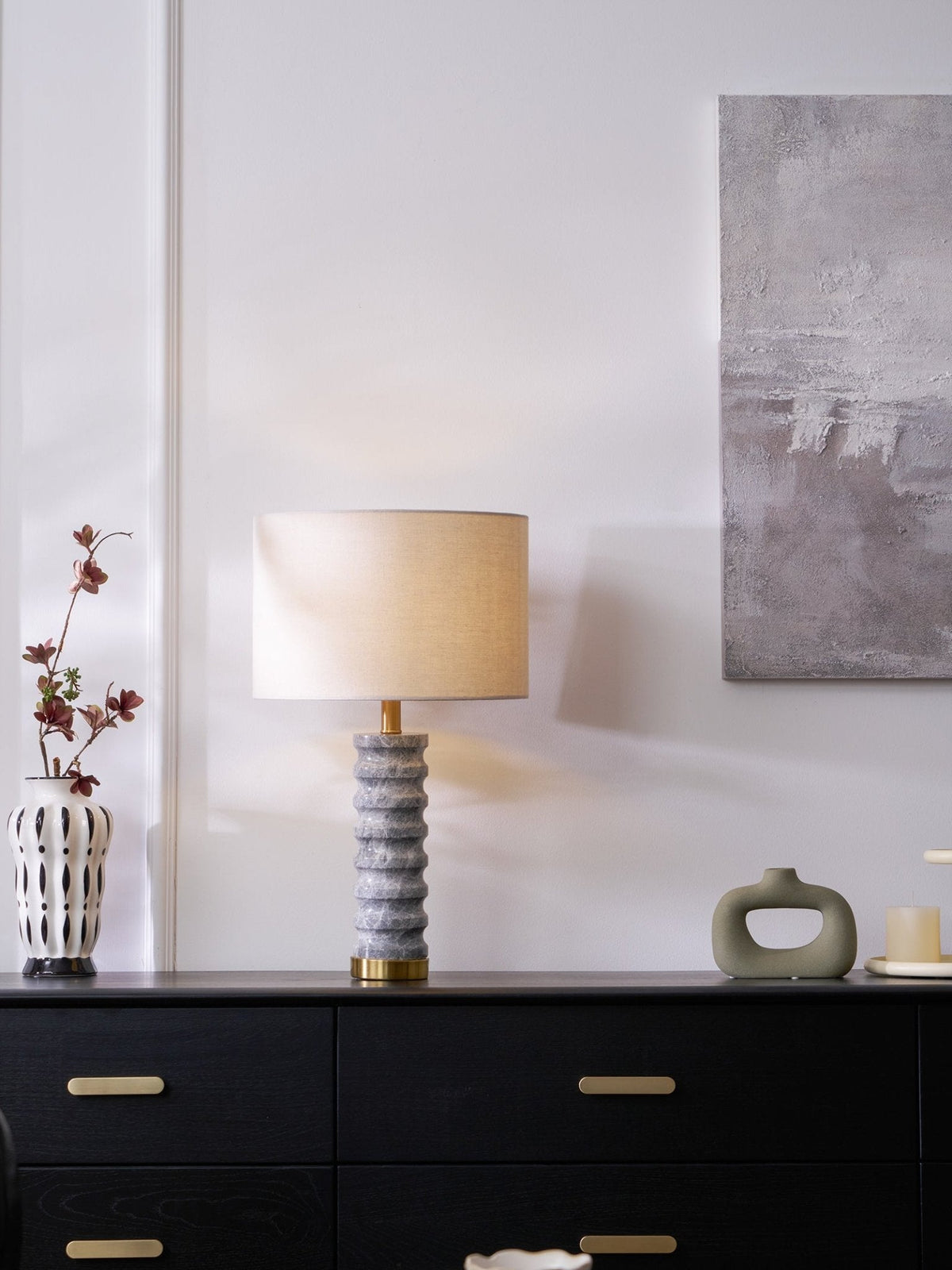 Rivara Stone Table Lamp