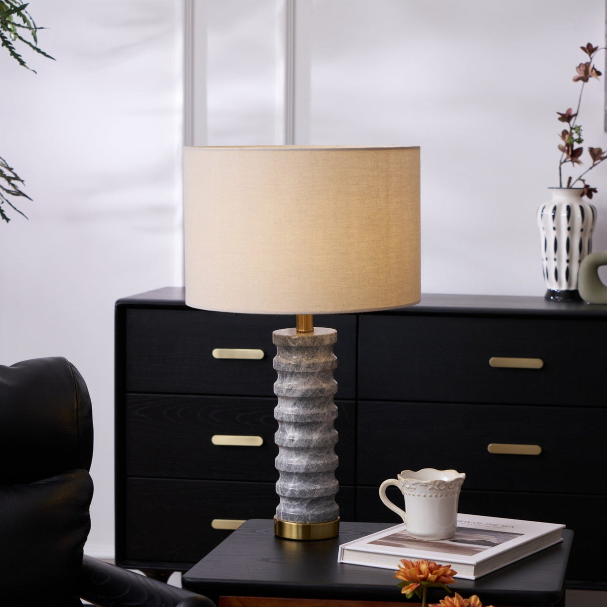 Rivara Stone Table Lamp
