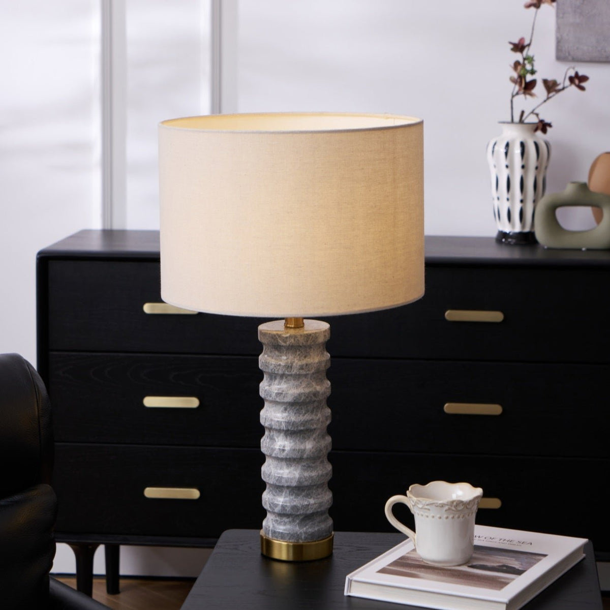 Rivara Stone Table Lamp