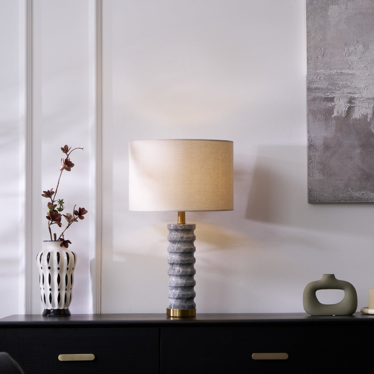 Rivara Stone Table Lamp