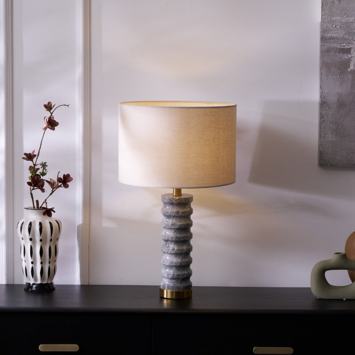 Rivara Stone Table Lamp