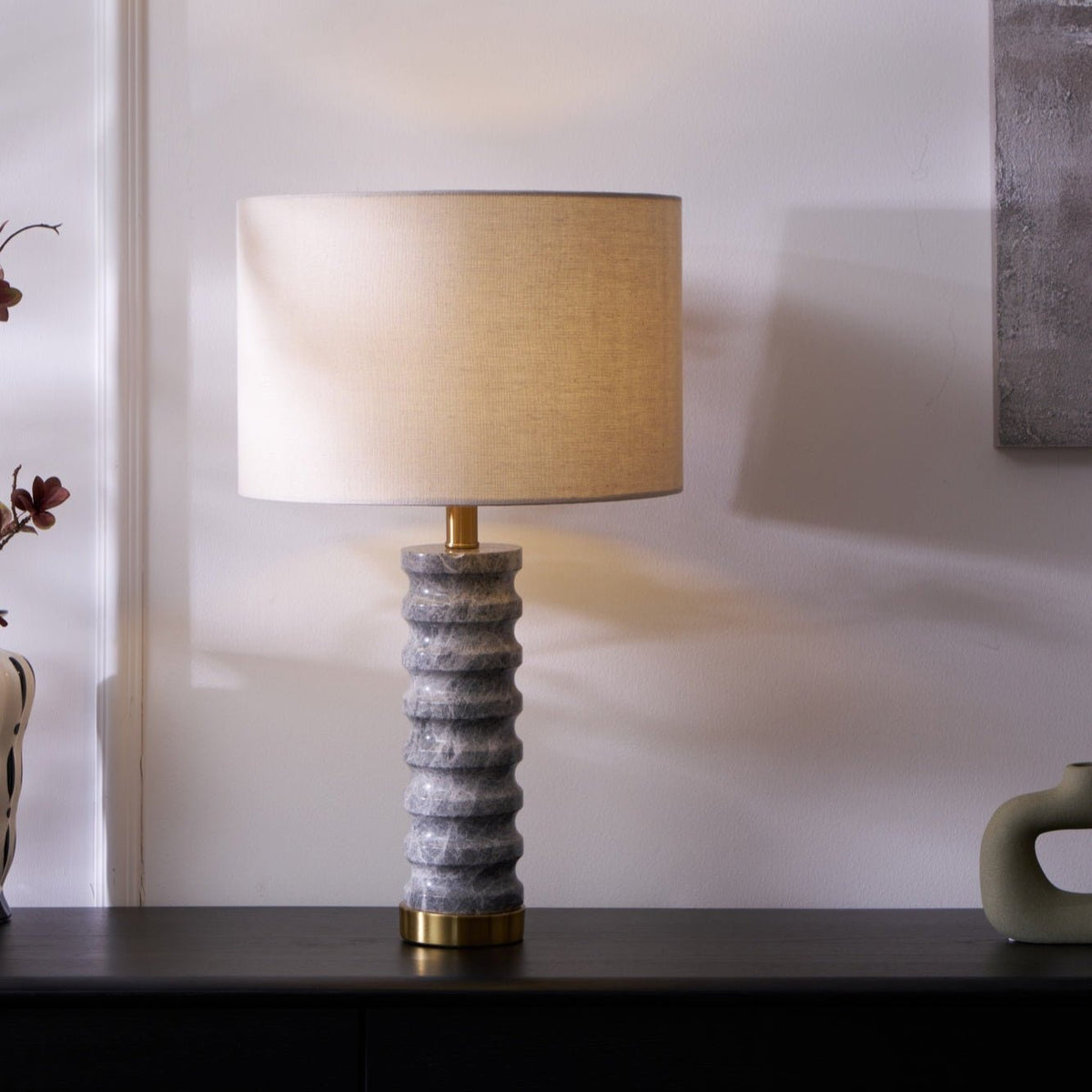Rivara Stone Table Lamp