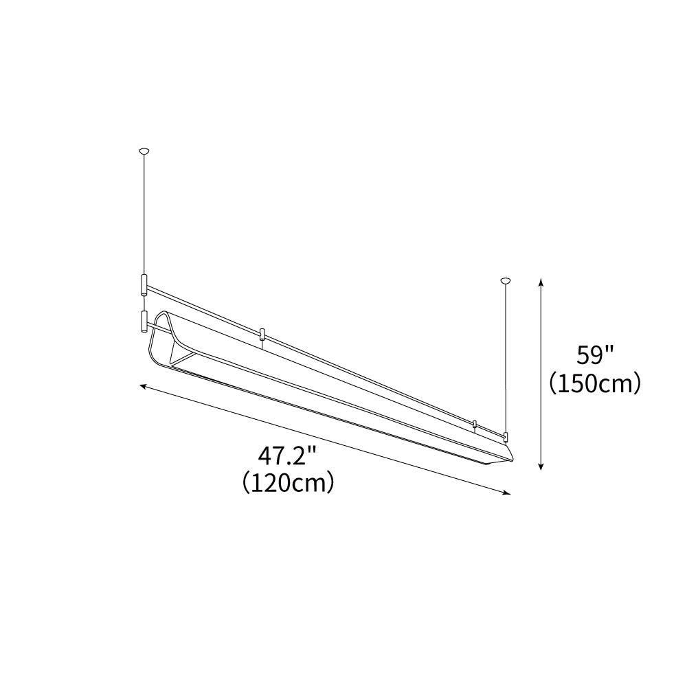 Roof LED Chandelier 47.2"