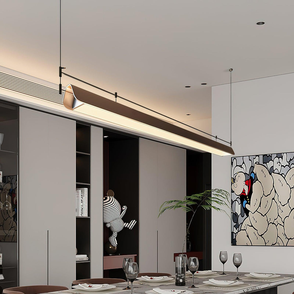 Roof LED Chandelier 47.2"