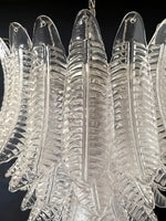 Rosalind Murano Clear Glass Chandelier